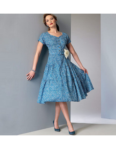 Dress and belt pattern - Vogue 9106