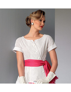Dress and belt pattern - Vogue 9105 2