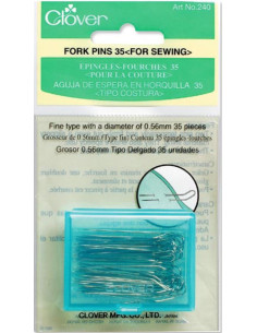 Box of 35 Clover hairpins
