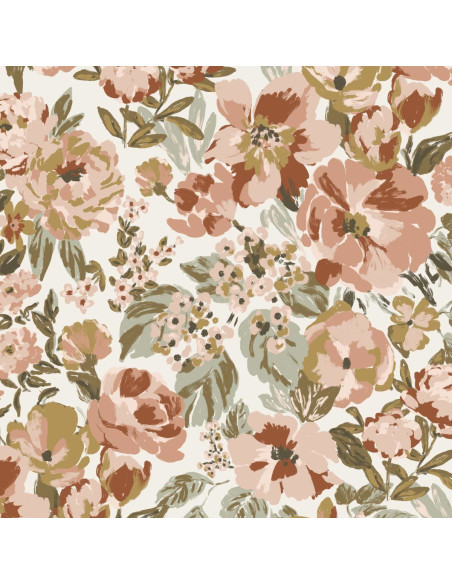 Off-white Moroccan crepe fabric made of viscose - La Maison Naïve