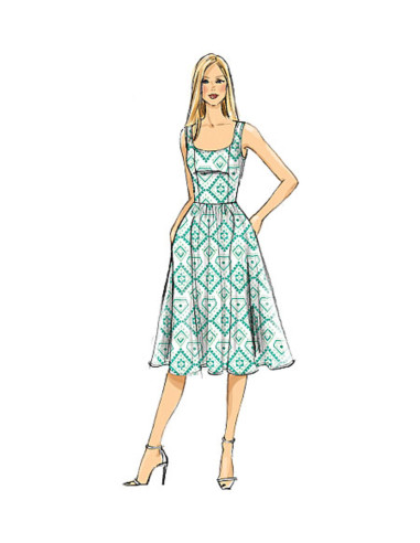 Dress pattern - Vogue 9100