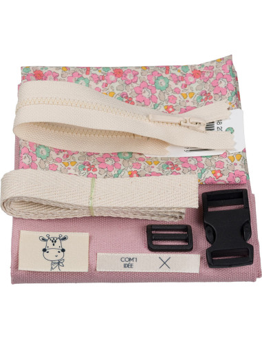 Children's fanny pack sewing kit - Zoé