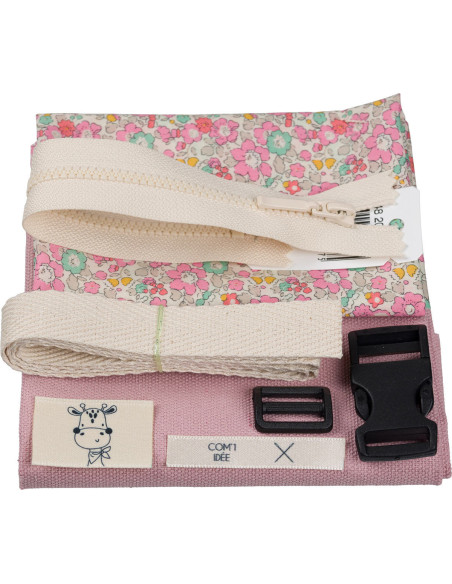 Children's fanny pack sewing kit - Zoé