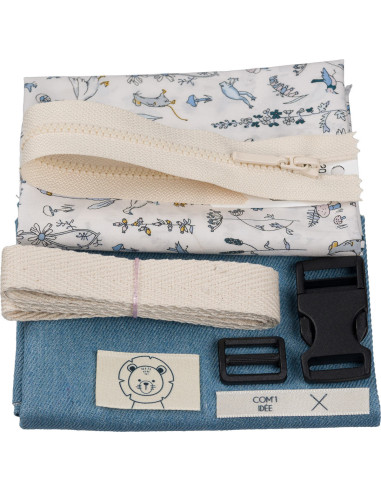 Children's Fanny Pack Sewing Kit - Leo