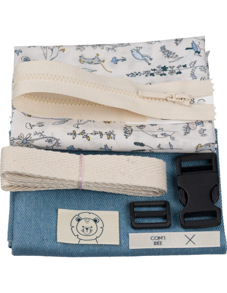 Children's Fanny Pack Sewing Kit - Leo
