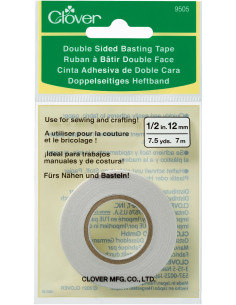 Clover double-sided basting tape 12 mm x 7 m