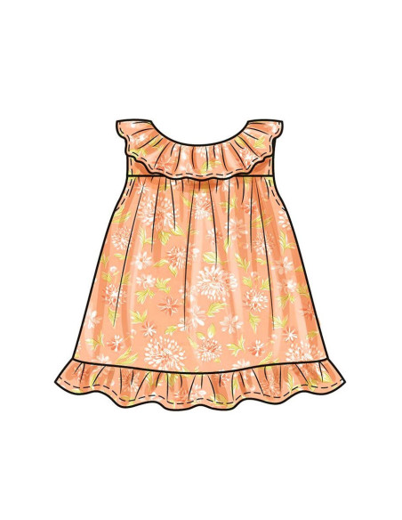 Top, panties, and hat pattern - Butterick 6935