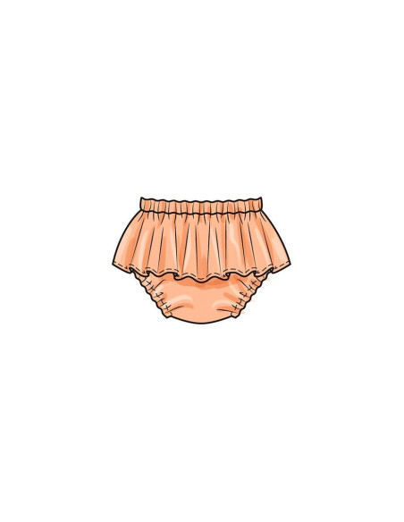 Top, panties, and hat pattern - Butterick 6935