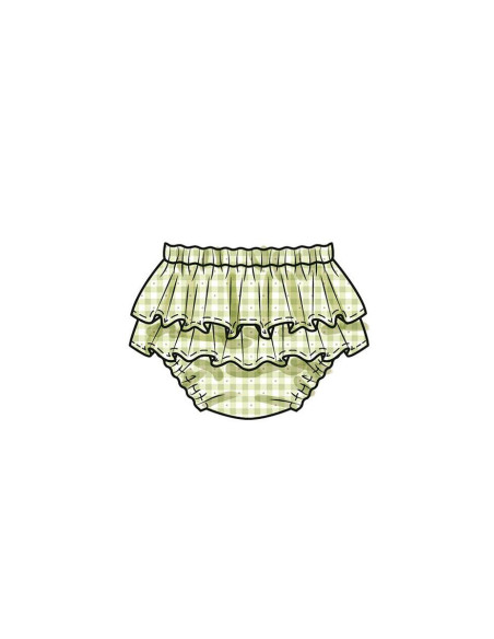 Top, panties, and hat pattern - Butterick 6935