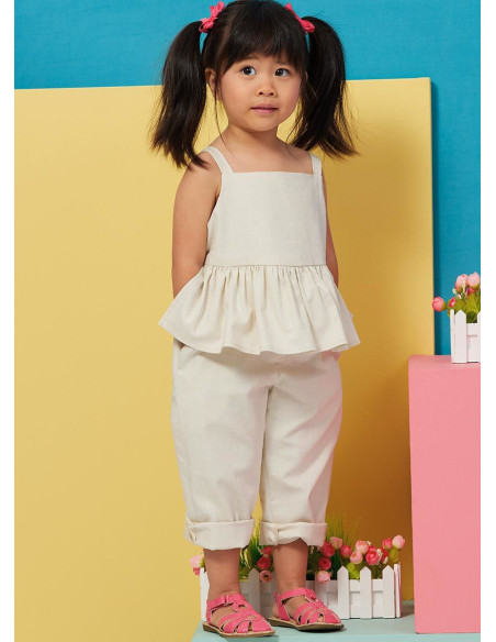 Overall and dress pattern - Butterick 6936