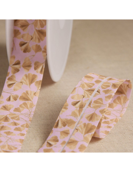 Ginkgo headband - Light pink