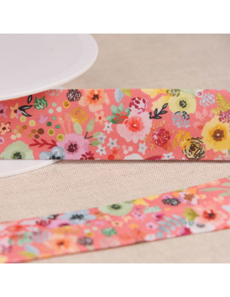 Bias flowers - Salmon