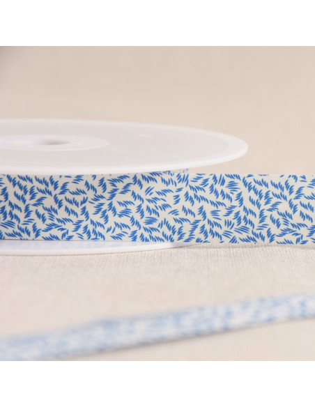 Bias foliage - Royal blue