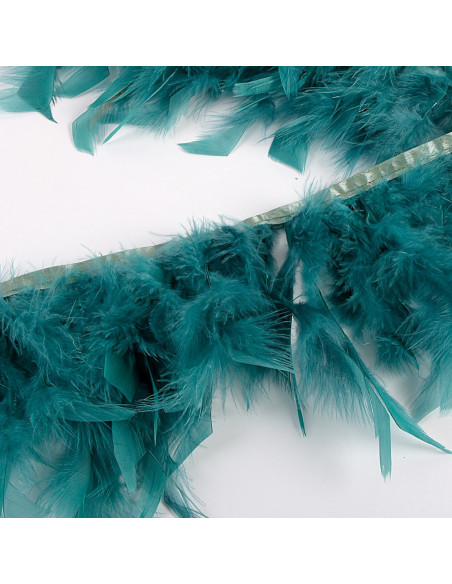 Feather fringe - Teal
