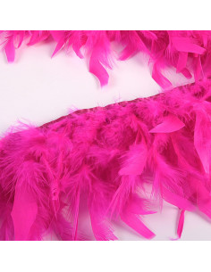 Feather fringe - Fuchsia
