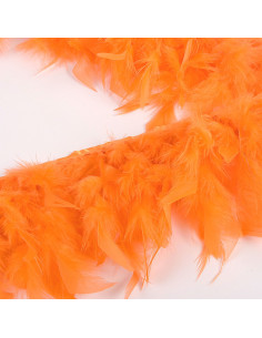 Feather fringe - Orange