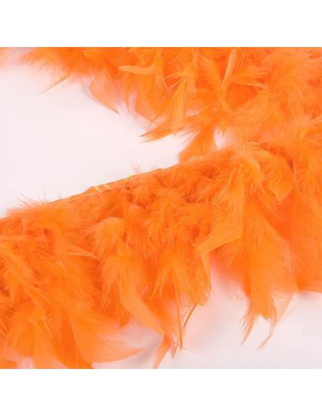 Feather fringe - Orange