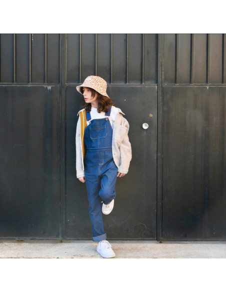 Lyon Kids Overalls Pattern - Ikatee