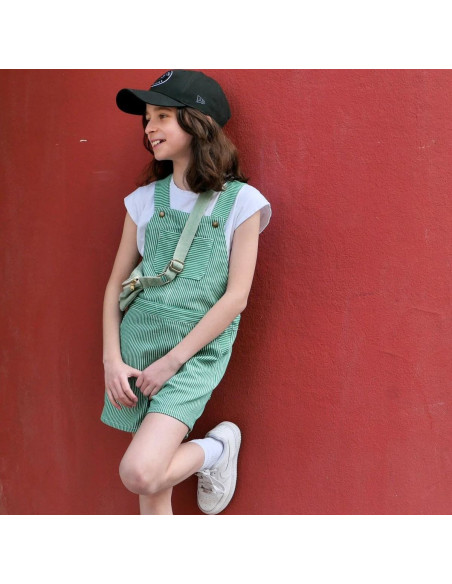 Lyon Kids Overalls Pattern - Ikatee