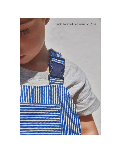 Lyon Kids Overalls Pattern - Ikatee