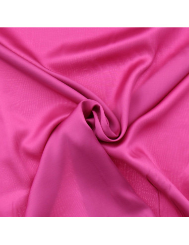 Viscose satin fabric - Fuchsia