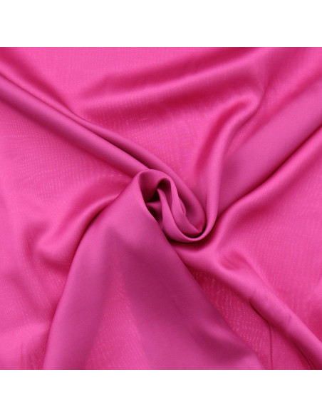 Viscose satin fabric - Fuchsia