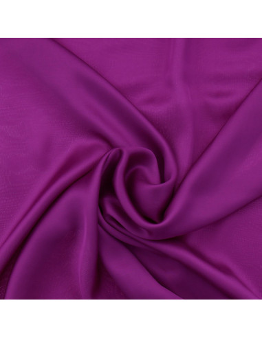 Viscose satin fabric - Cyclamen