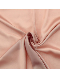 Viscose satin fabric - Nude