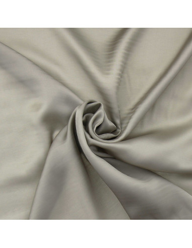 Viscose satin fabric - Sand