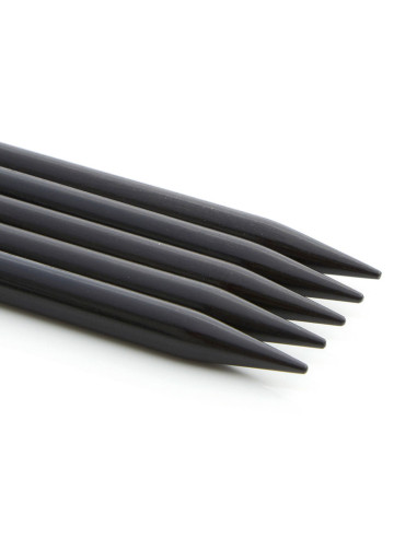 Lantern Moon ebony double-pointed knitting needles