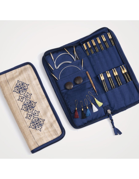 Heirloom Lantern Moon ebony wood circular needle set