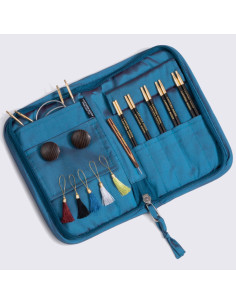 Charm Lantern Moon ebony wood circular needle set 2