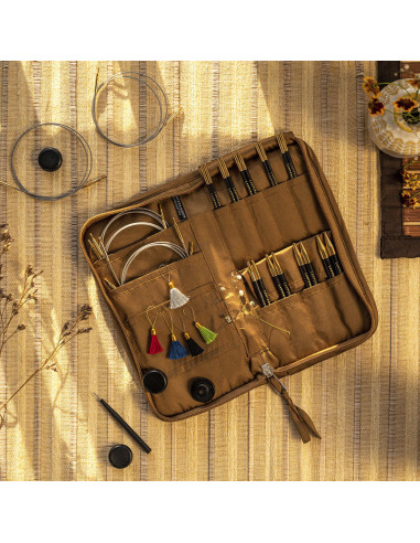 Ancestry Lantern Moon ebony wood circular needle set