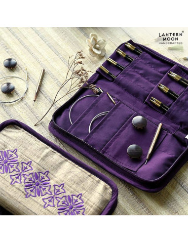 Bliss Lantern Moon ebony wood circular needle set