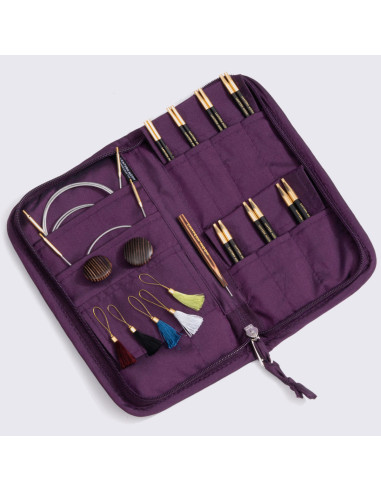 Bliss Lantern Moon ebony wood circular needle set