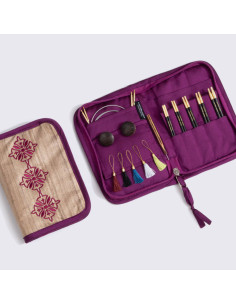 Grace Lantern Moon ebony circular needle set