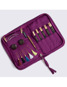 Grace Lantern Moon ebony circular needle set 2