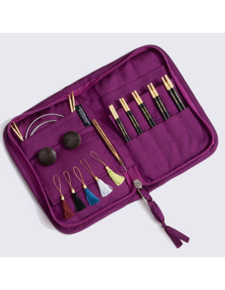 Grace Lantern Moon ebony circular needle set