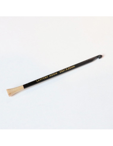 Ebony wood repair hook Lantern Moon