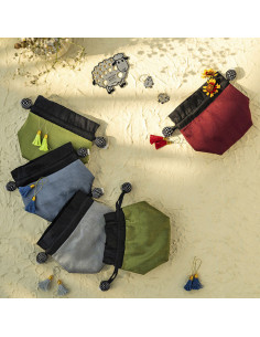 Lantern Moon mesh marker pouch