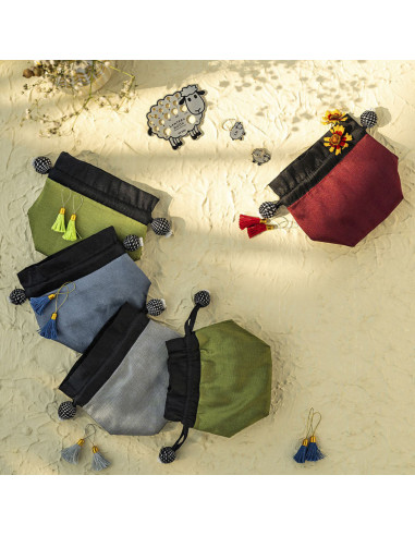 Lantern Moon mesh marker pouch