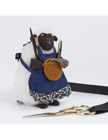 Sheep Baabs knitting accessory holder Lantern Moon