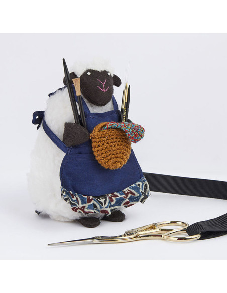 Sheep Baabs knitting accessory holder Lantern Moon