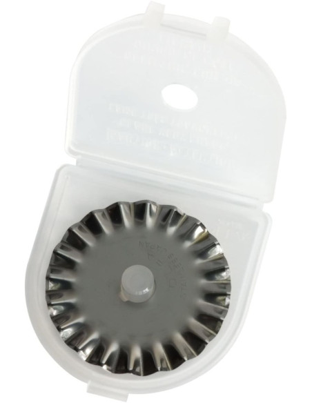 1 replacement blade for scalloped edge cutter - 45 mm