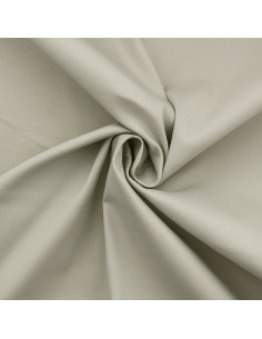 Stretch cotton gabardine fabric - Sand