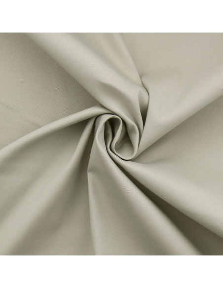 Stretch cotton gabardine fabric - Sand