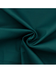 Stretch cotton gabardine fabric - Petrol blue