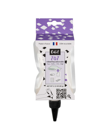 Odif 707 repositionable adhesive pocket