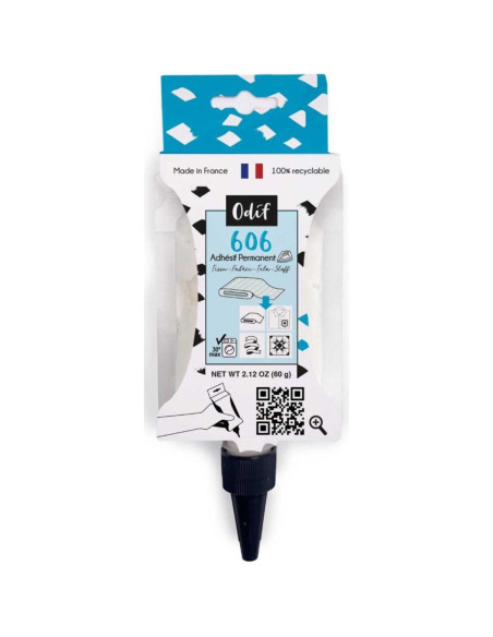 Permanent fusible adhesive pocket Odif 606