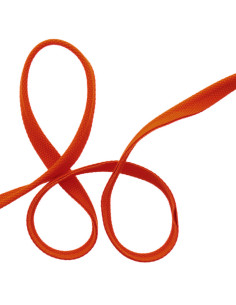 Outer piping strap - Rust